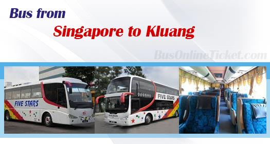 Bus from Singapore to Kluang