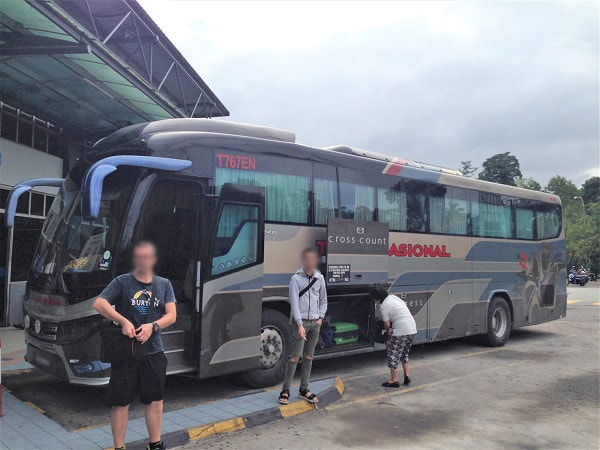 Kuala Lumpur to Lumut bus