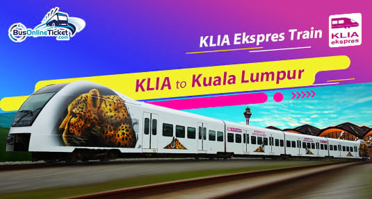 KLIA to Kuala Lumpur by Ekspres Train  BusOnlineTicket.com