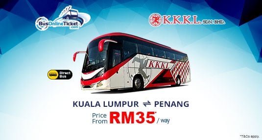 KKKL Express  Bus Between KL and Penang  BusOnlineTicket.com